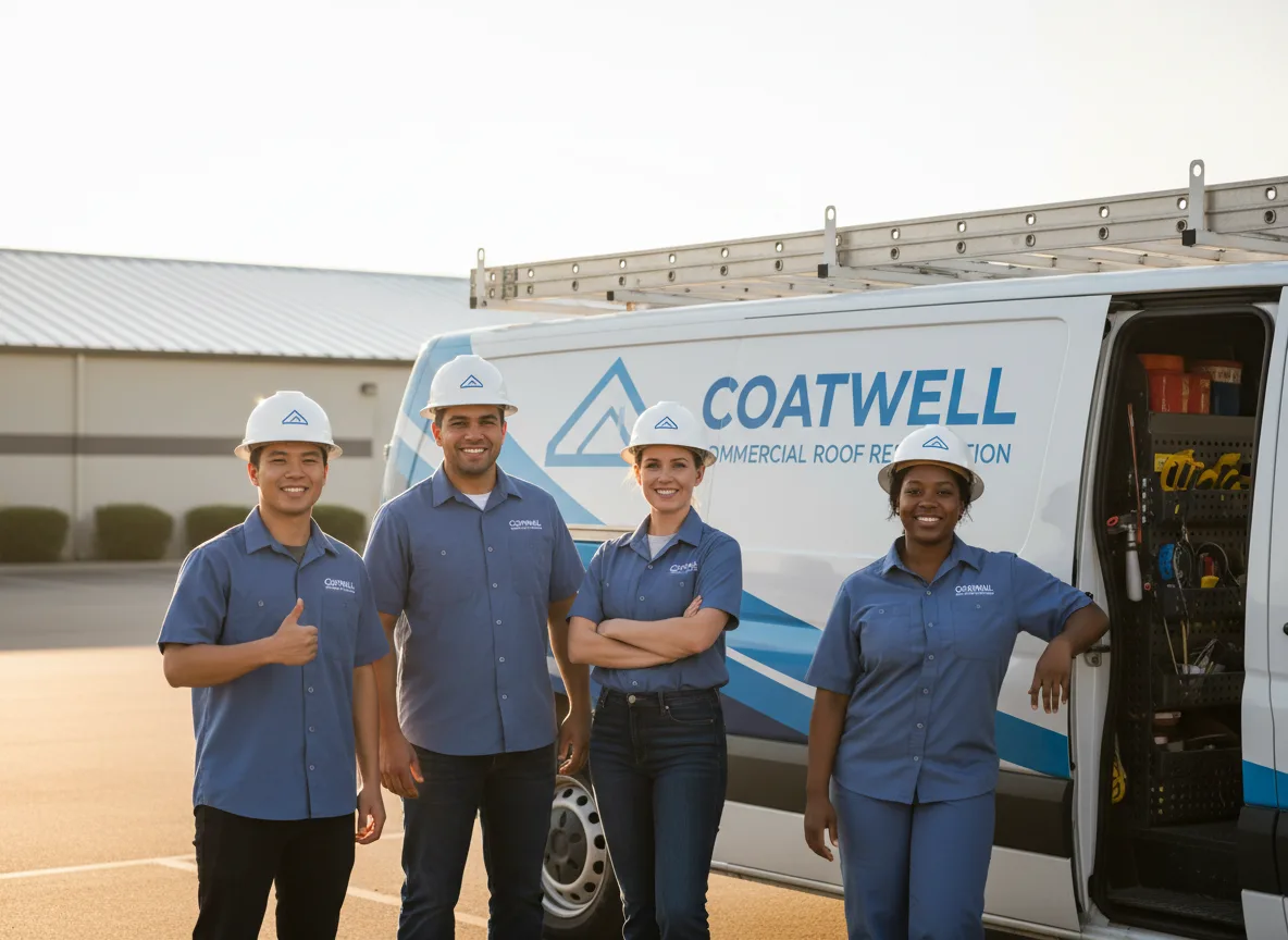 Commercial roof coating company in East Sandwich, MA